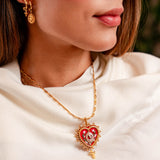 COLLAR CORAZON DE MAMITA MARIA